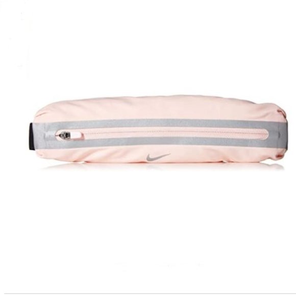 NIKE Running Slim Waistpack Echo Light Pink / Grey - Picture 1 of 2